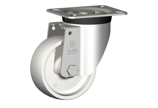 WHEEL P 100X40/40 PLAIN BORE SWIVEL FORK X40L/50