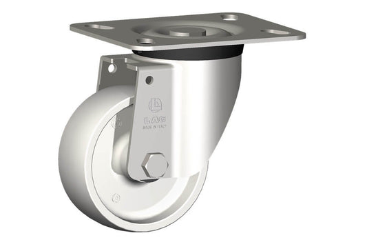 WHEEL P 100X40/40 PLAIN BORE SWIVEL FORK X40/50