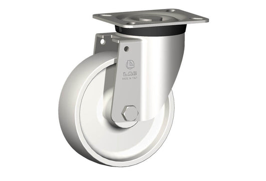 WHEEL P 125X40/50 PB SWIVEL FORK X40L