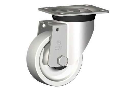 WHEEL P 125X45/50 HD PB SWIVEL X40/60
