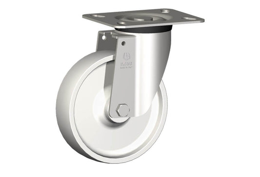 WHEEL P 150X40/50 PB INOX SWIV. FORK X40