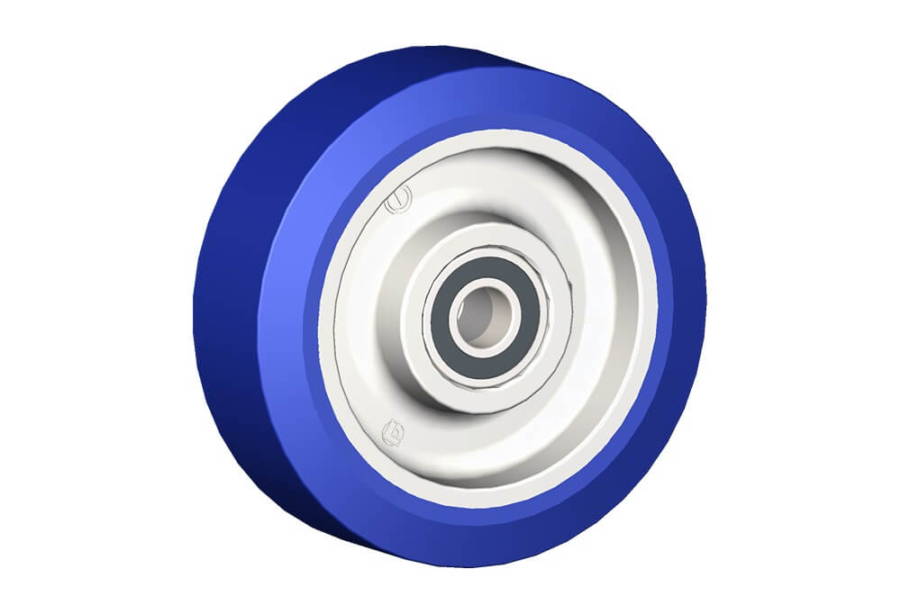 WHEEL AS 125X40/40 35X12,2P INOX BALL BEARINGS 15 2RS