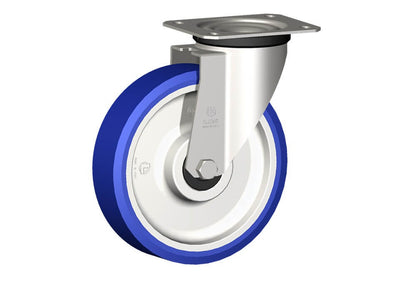 WHEEL AS 200X50/60 S/S BB SWIVEL X20