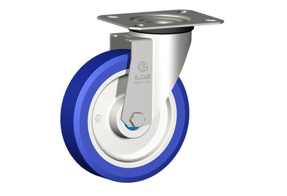 WHEEL AS 125X30/40 INOX RB SW CASTOR X20