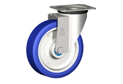 WHEEL AS 150X40/50 INOX RB SWIVEL FORK X20L