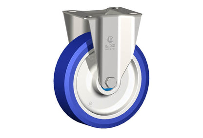 WHEEL AS 150X40/50 INOX R.B. FIXED FORK X20L