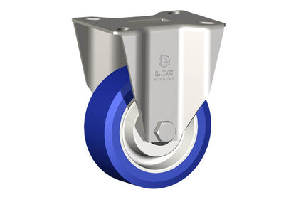 WHEEL AS 100X40/40 INOX RB FIXED X40L/50 INOX FORK