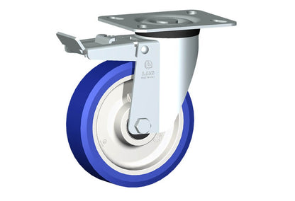 WHEEL AS 150X40/50 BB SWIVEL M40 +BRAKE