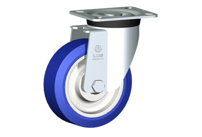 WHEEL AS 125X40/40 ROLLER B. SWIVEL FORK M40L/50