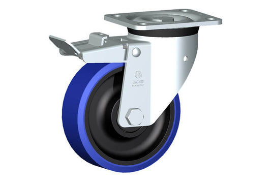 WHEEL AS 160X50/60 BB SWL P60 +BRAKE