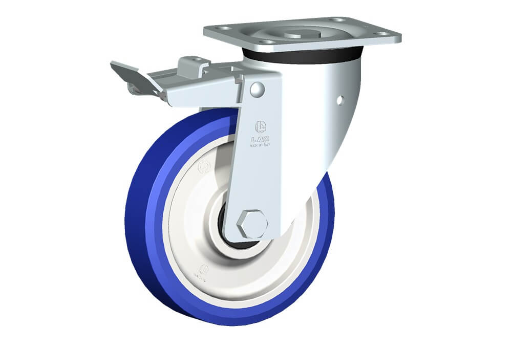 WHEEL AS 175X40/50 BB SWIVEL P60/60 +BR