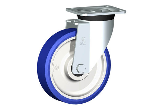 WHEEL AS 200X50/60 BB SWIVEL FORK P60