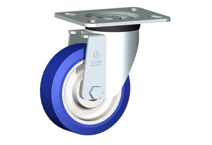 WHEEL AS 125X40/40 ROLLERBEAR SWIVEL P60/50