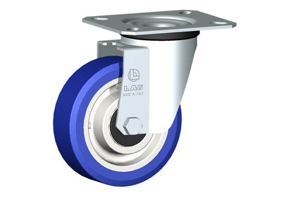 WHEEL AS 100X30/40 BB SWIVEL FORK M22