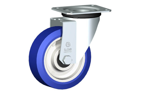 WHEEL AS 125X40/40 BB SWIVEL M22L/50