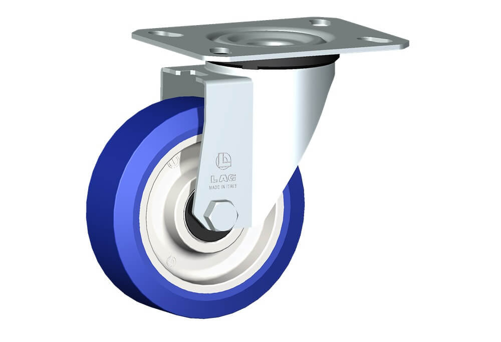 WHEEL AS 125X40/40 BB SWIVEL M22/50