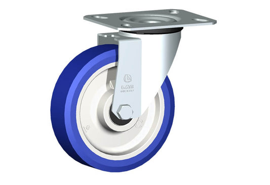 WHEEL AS 150X40/50 BB SWIVEL FORK M22