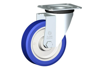 WHEEL AS 125X30/40 RB SWIVEL M22L/50
