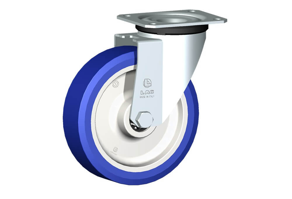 WHEEL AS 150X40/50 RB SWIVEL M22L