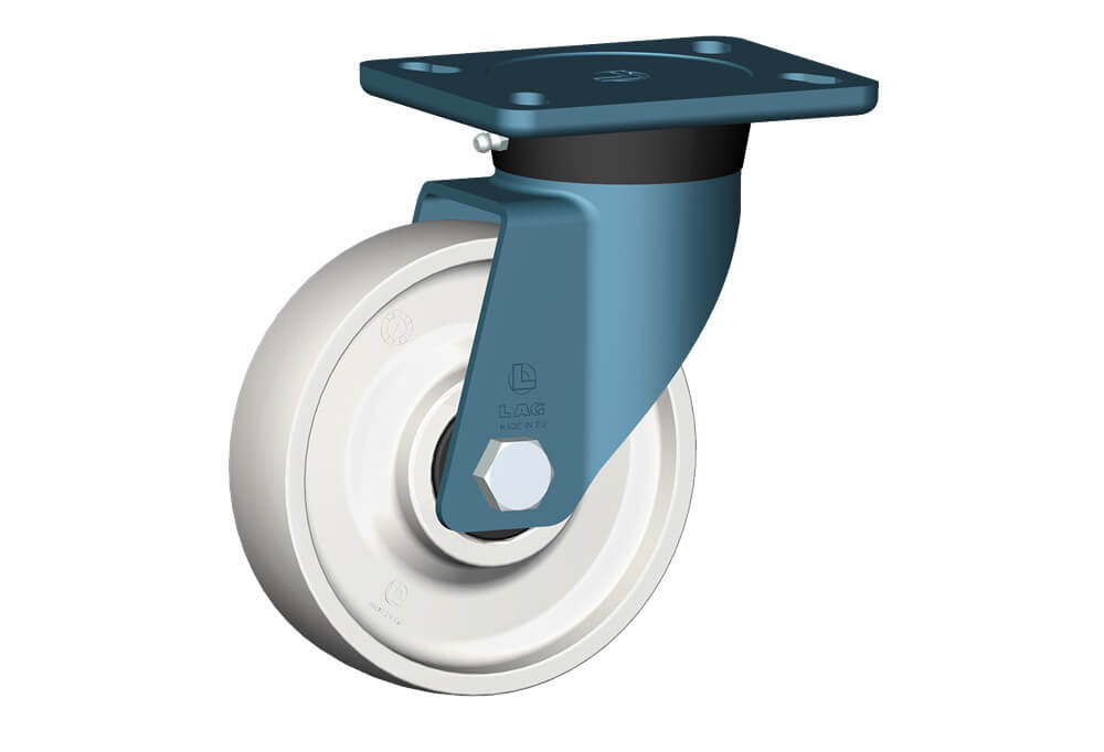 WHEEL P 150X40/50 BB SWIVEL FORK E70