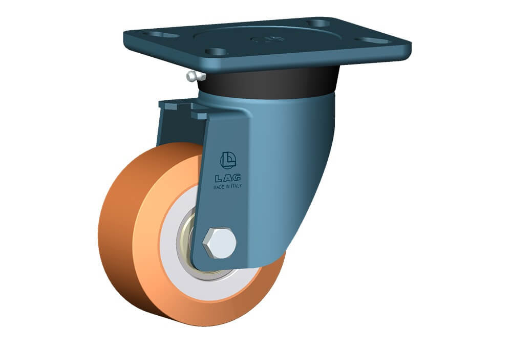 WHEEL Z 100X50/50 BB SWIVEL FORK E70 125/50
