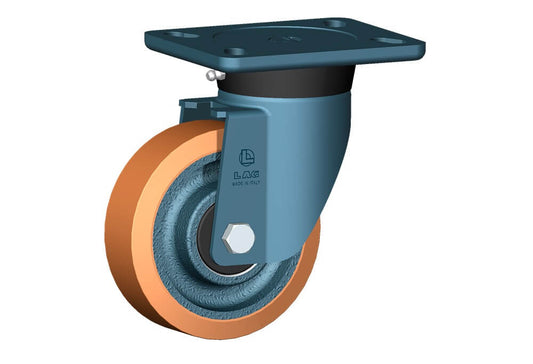 WHEEL Z 125X40/50 BB SWIVEL FORK E70