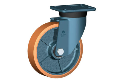 WHEEL Z 200X50/60 BB SWIVEL FORK E70