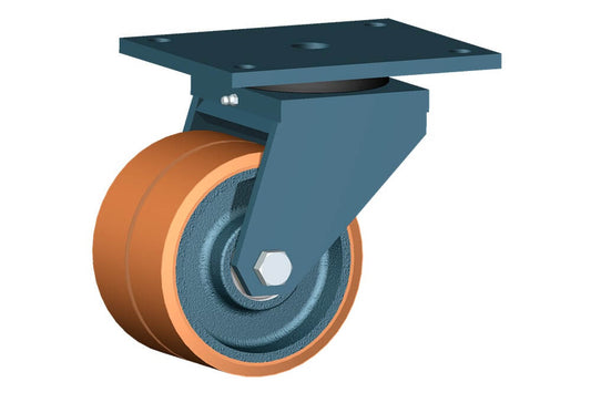 WHEEL Z 150X50+50 BB SWIVEL FORK G80