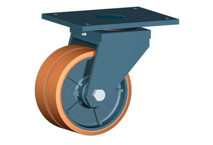WHEEL Z 200X50+50 BB SWIVEL FORK G80