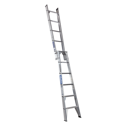 Aluminium Dual Purpose Step & Straight Ladder - SE062
