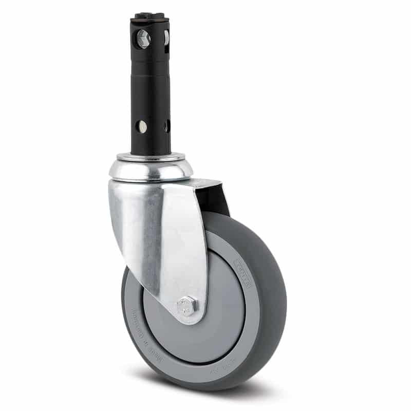 2474PJP100R2628S45 Agila Care 100mm Swivel Central, Total Lock & Central Directional Lock Castor