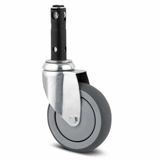 2476PJP125R2628S45 Agila Care 125mm Swivel Central, Total Lock Castor
