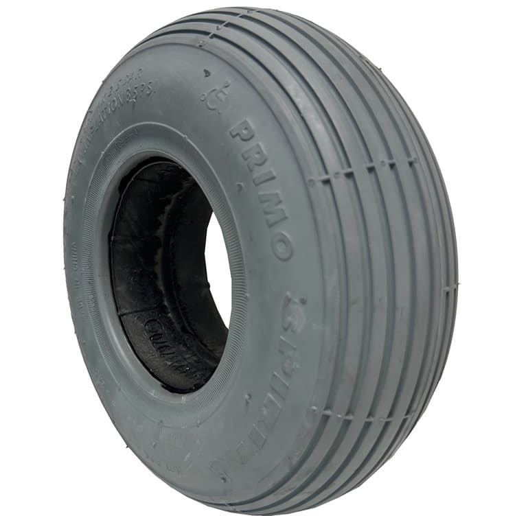 PRI-2.80/2.50X4-FF-G (G68) Primo C179G 2.80 / 2.50 x 4 Grey Rib Foam Filled Tyre