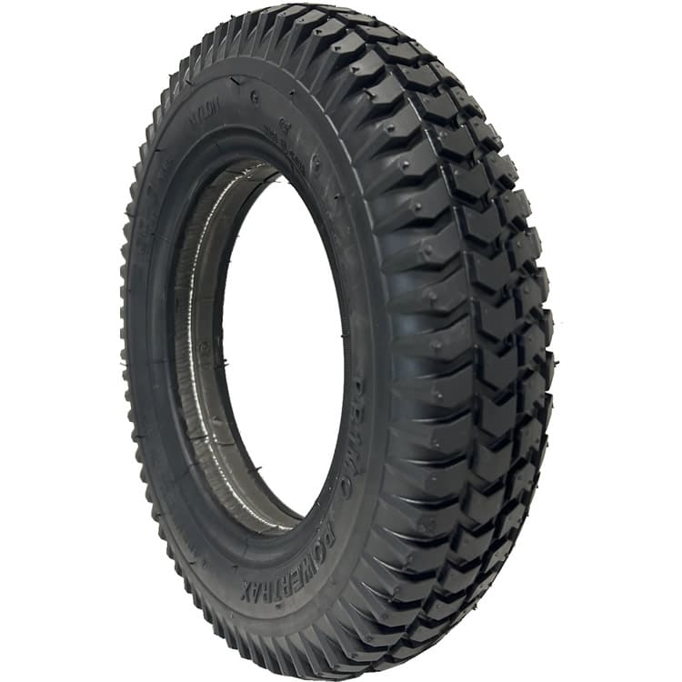 PRI-3.00-FF-TRAX-BNM-DD-F42 Primo C248 Power Trax 3.00-8 Black Non Marking Dual Density Foam Filled Tyre