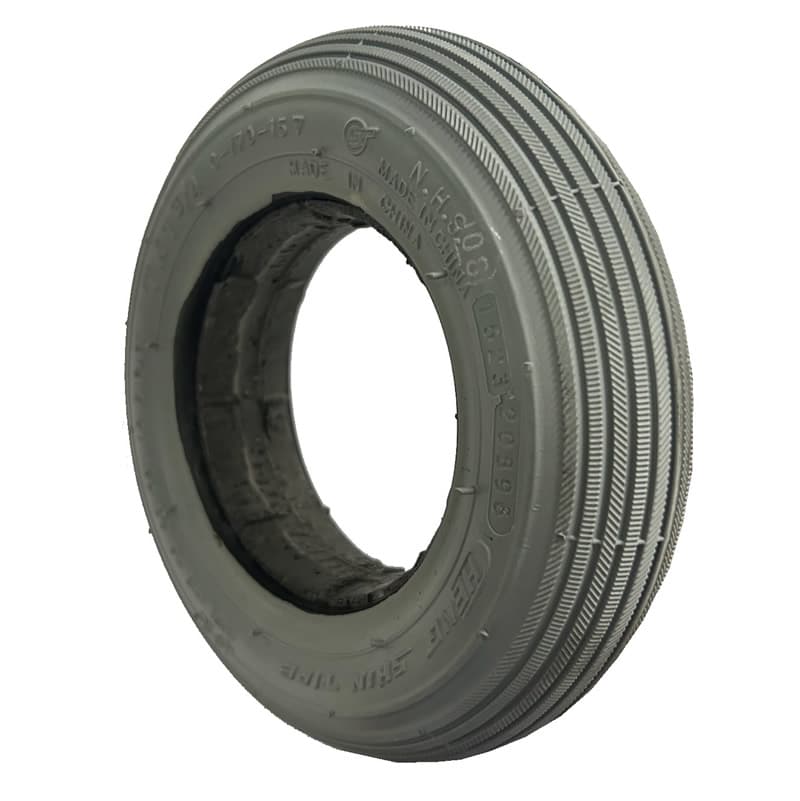 PRI 7X134-FF-RIB-G (FT37) Primo C179G 7 x 1-3/4 Grey Rib Foam Filled Tyre