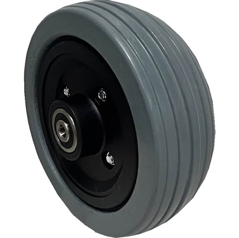PRI-WUPGB0003 Primo 152 x 48mm Grey Polyurethane Wheelchair Wheel