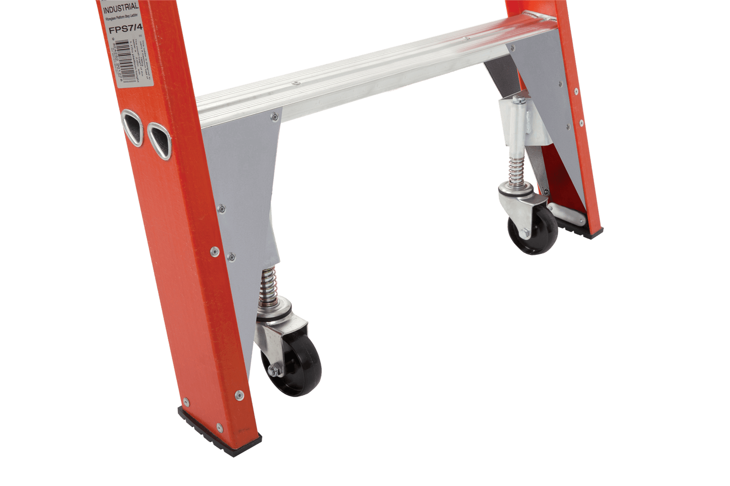 Fibreglass Mobile Warehouse Ladder Range - FSM7-4