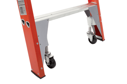 Fibreglass Mobile Warehouse Ladder Range - FSM7-4