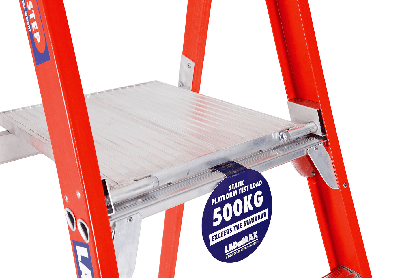 Fibreglass Mobile Warehouse Ladder Range - FSM7-4