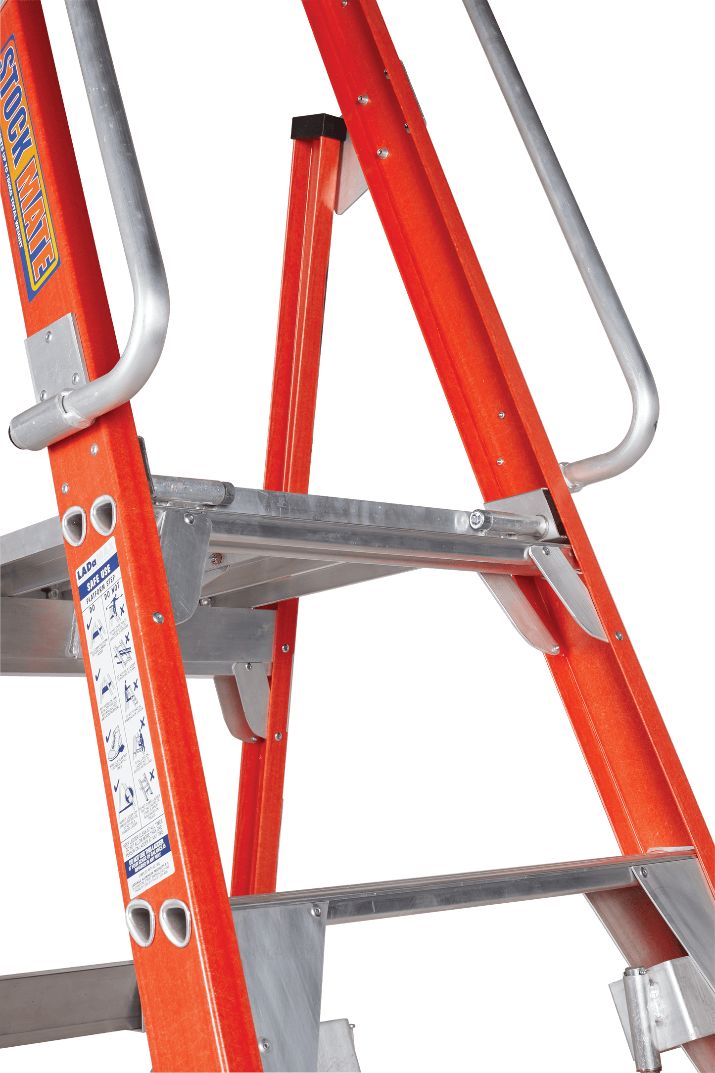 Fibreglass Mobile Warehouse Ladder Range - FSM7-4