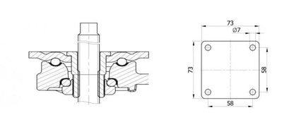 FOOTMASTER & casters & wheels G-Dok Industries