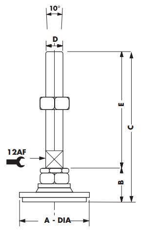Heavy Duty A Justa Foot 221