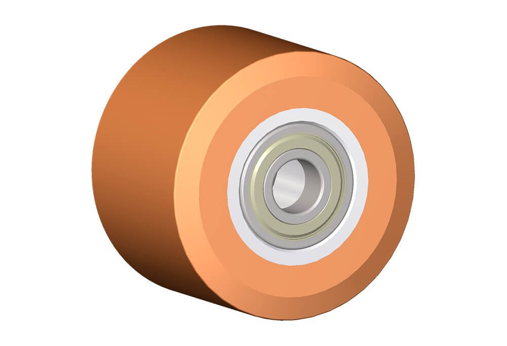 WHEEL Z 100X70/70 47X14 BALL BEARING 20