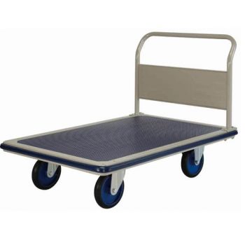 extra large platform trolley with rigid handle