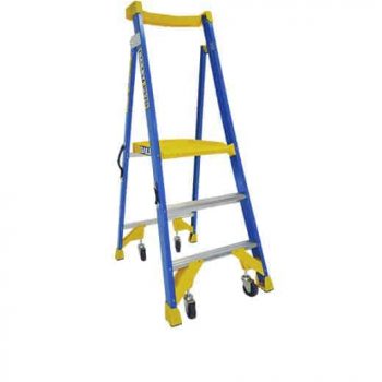 fibreglass platform ladder