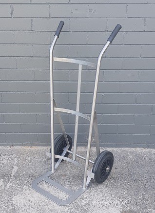 stainless steel hand trolley