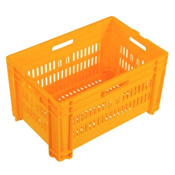 plastic vented crate