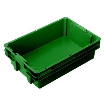 shallow plastic heavy duty crate