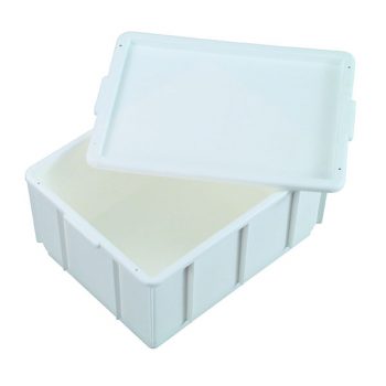 plastic tote box with lid