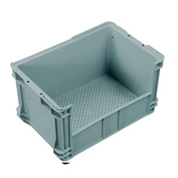 plastic side access auto crate